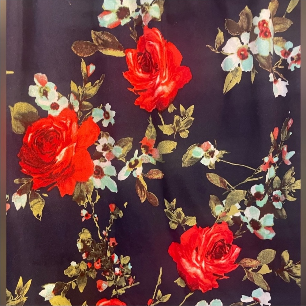 ModCloth Pennsylvania Blossom Floral Dress 1X - Picture 4 of 9
